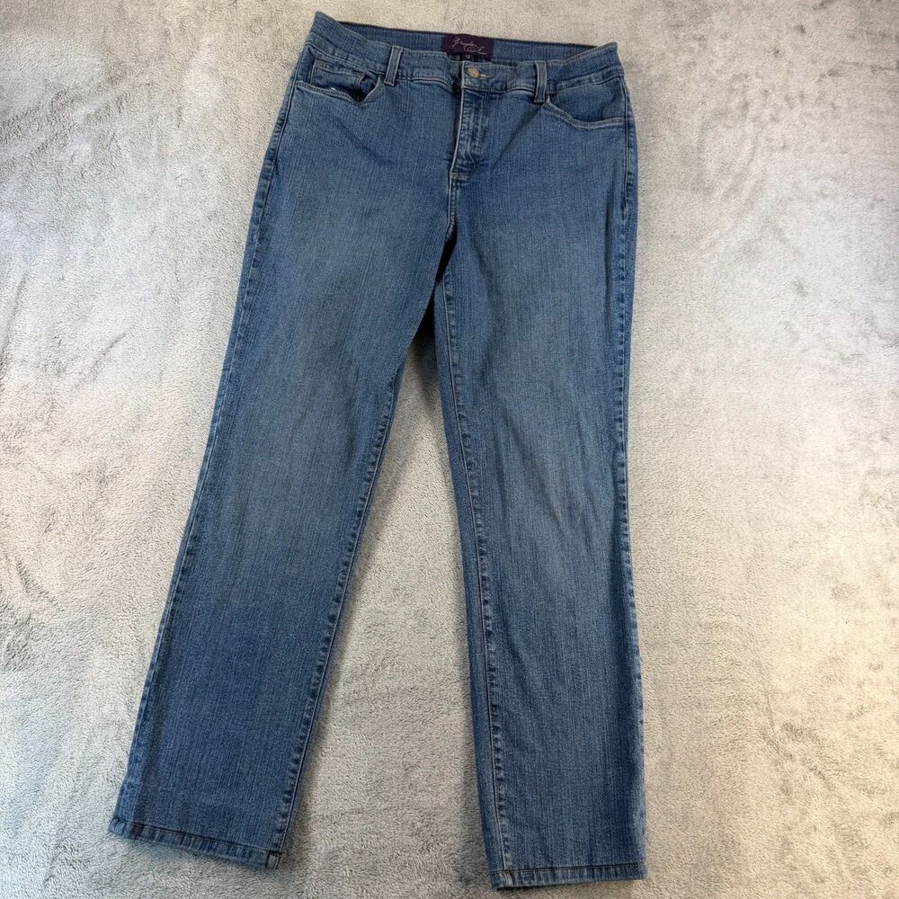 NYDJ Not Your Daughter's Jeans Women's 12 Straight Leg Lift Tuck Made USA